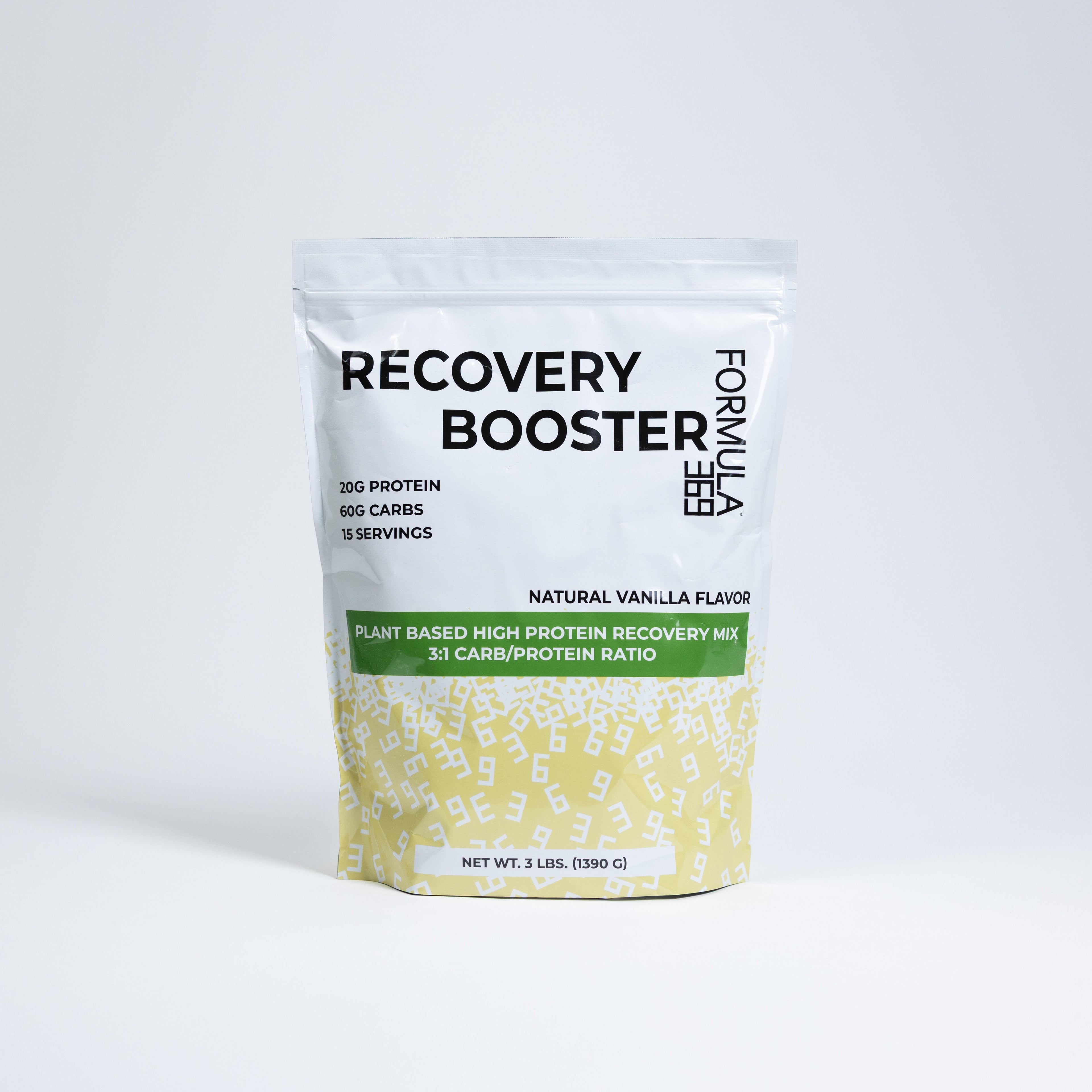 Formula 369 Recovery Booster - Vegan 3:1 carb to protein drink mix