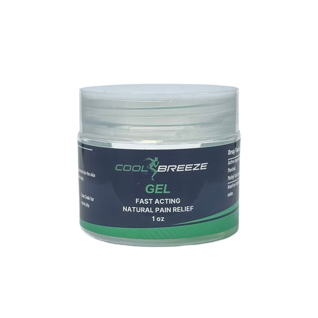 Cool Breeze Pain Relief Gel 1.0z Jar